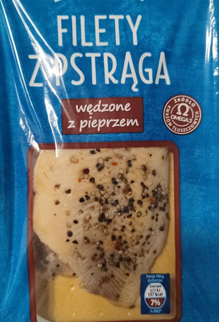 Zdjęcia - Marinero Filety z pstrąga wędzone z pieprzem