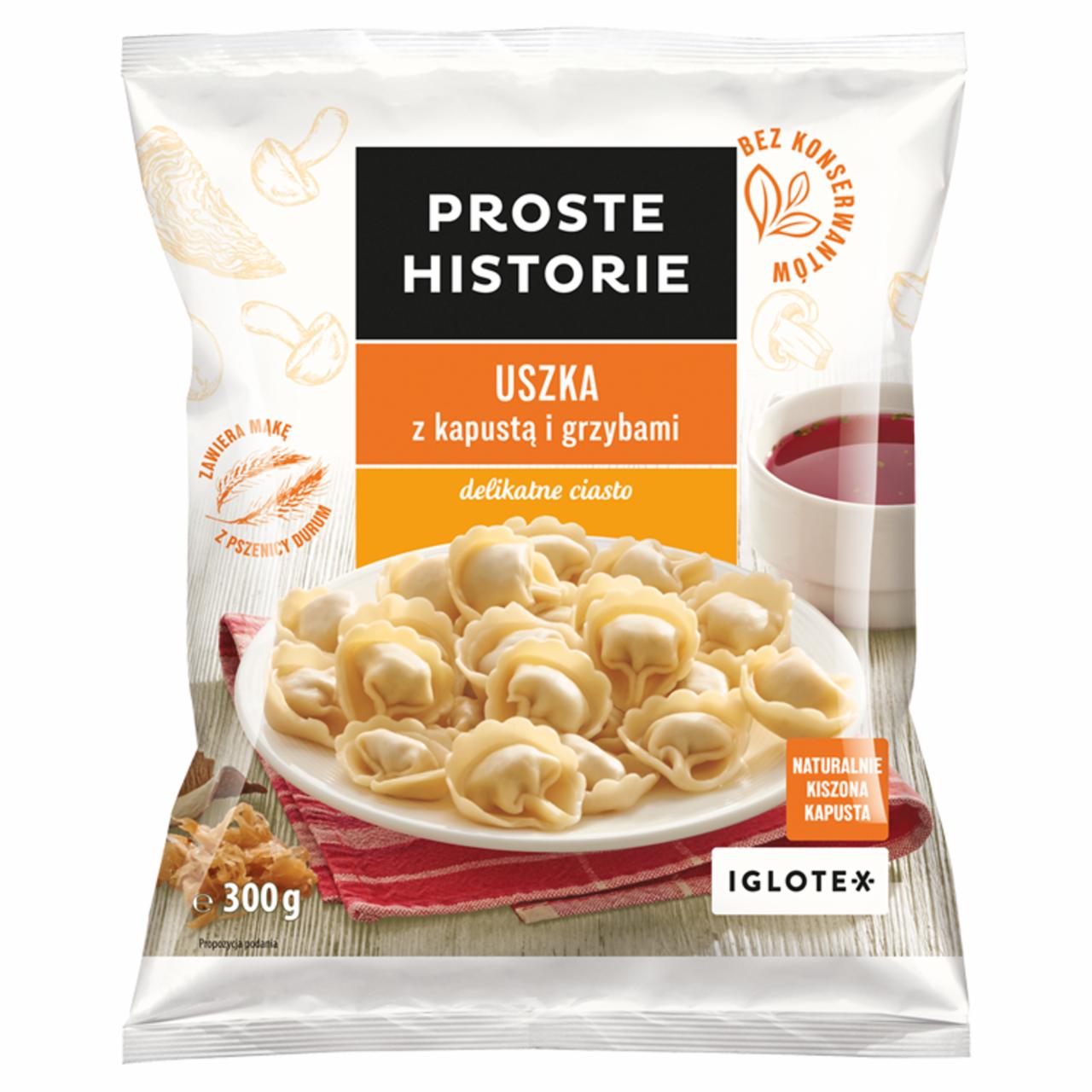 Zdjęcia - Proste Historie Uszka z kapustą i grzybami 300 g