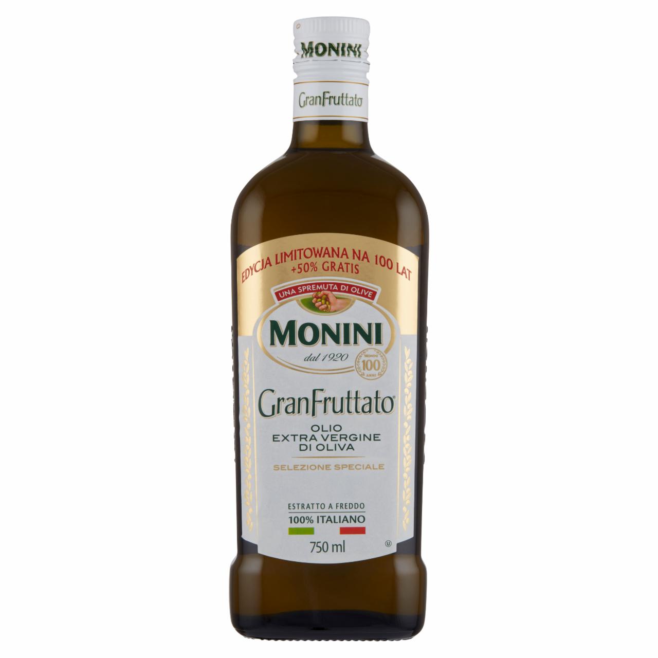 Zdjęcia - Monini GranFruttato Oliwa z oliwek najwyższej jakości z pierwszego tłoczenia 750 ml