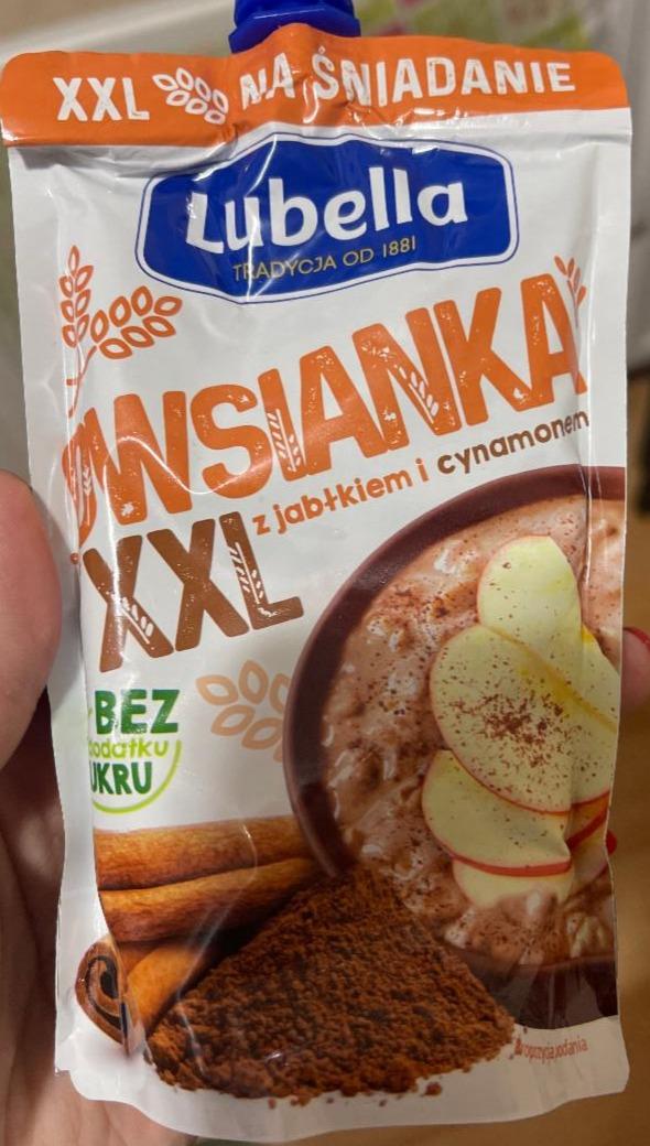 Zdjęcia - Owsianka XXL z jabłkiem i cynamonem 170 g Lubella