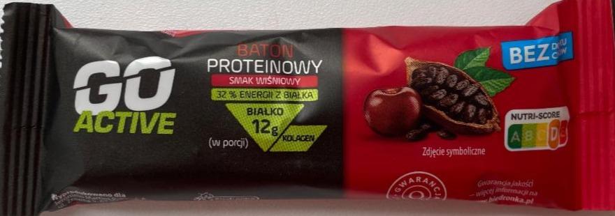 Zdjęcia - Baton Proteinowy smak wiśniowy Go Active