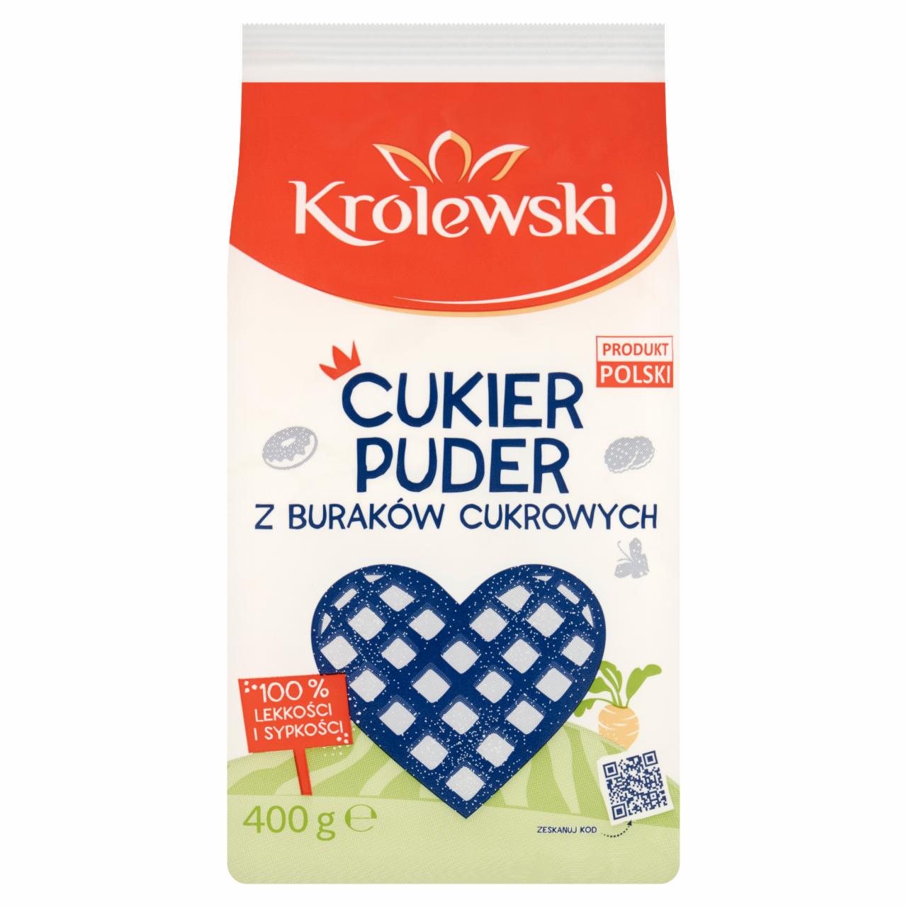 Zdjęcia - Cukier Królewski Cukier puder z buraków cukrowych 400 g