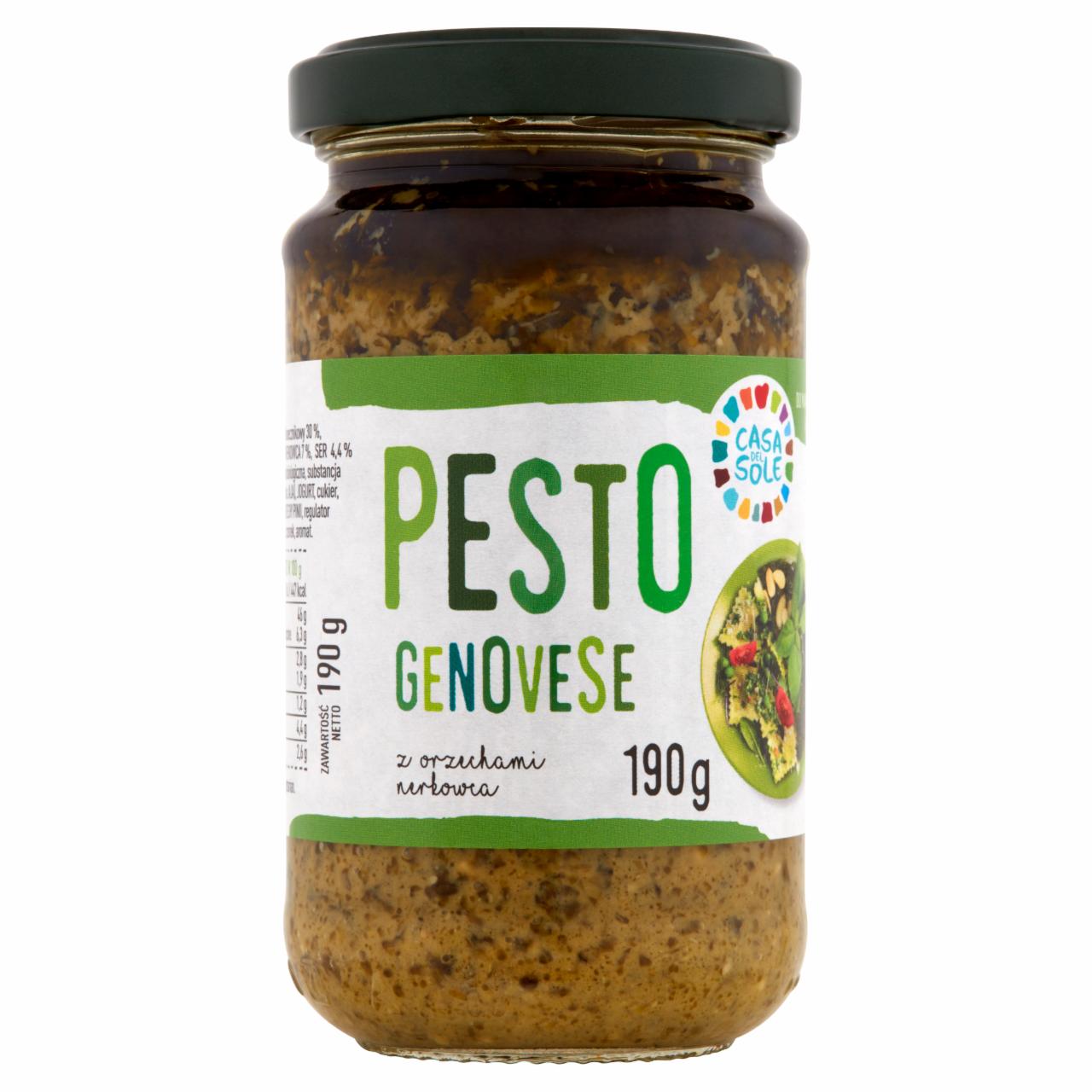 Zdjęcia - Casa del Sole Pesto Genovese 190 g