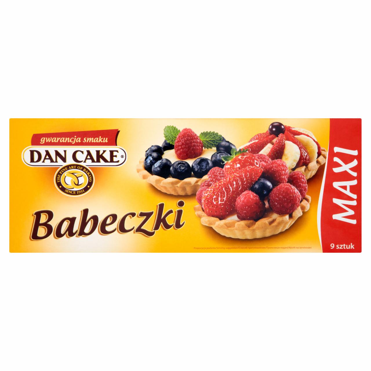 Zdjęcia - Dan Cake Babeczki maxi 230 g (9 sztuk)