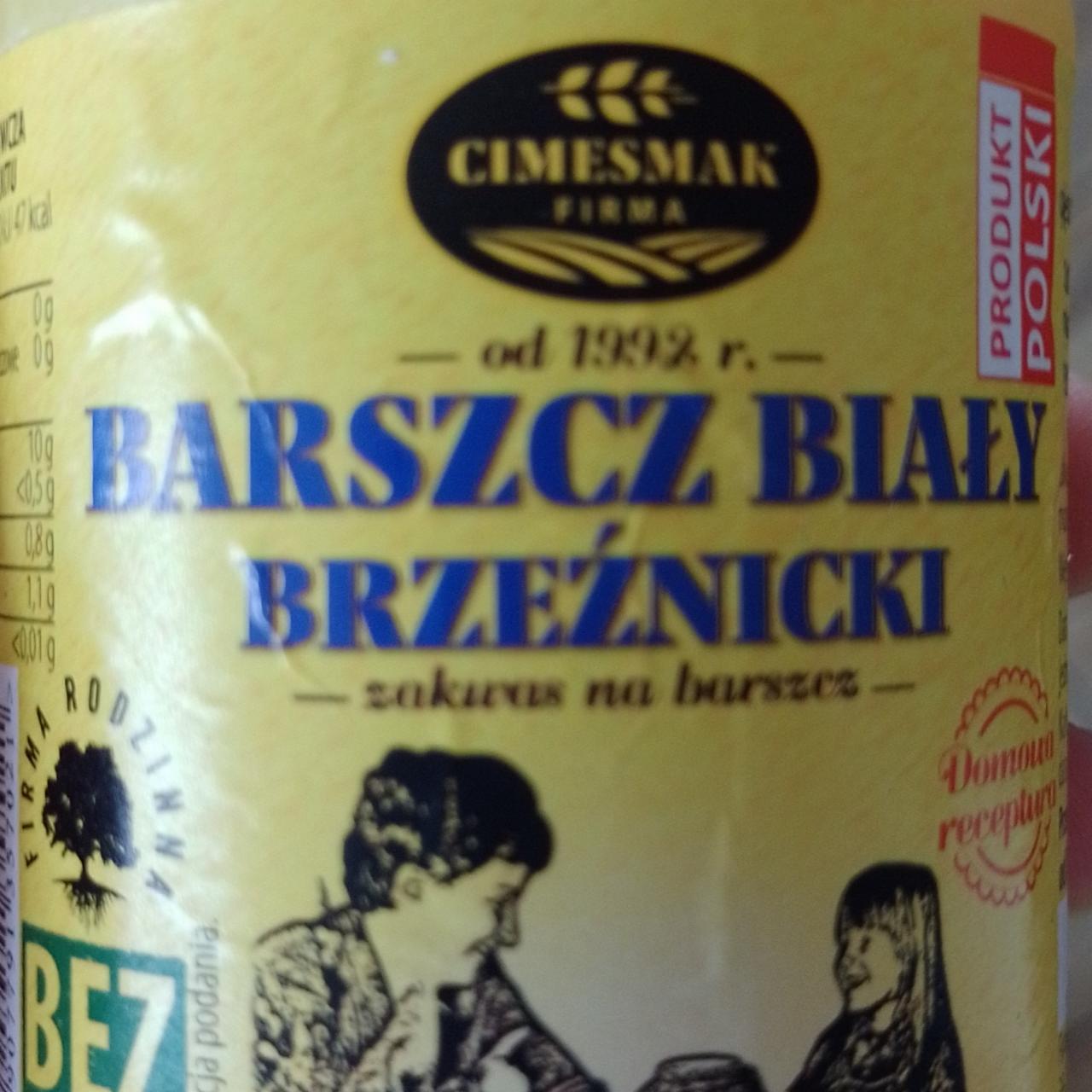 Zdjęcia - Barszcz biały brzeźnicki Cimesmak