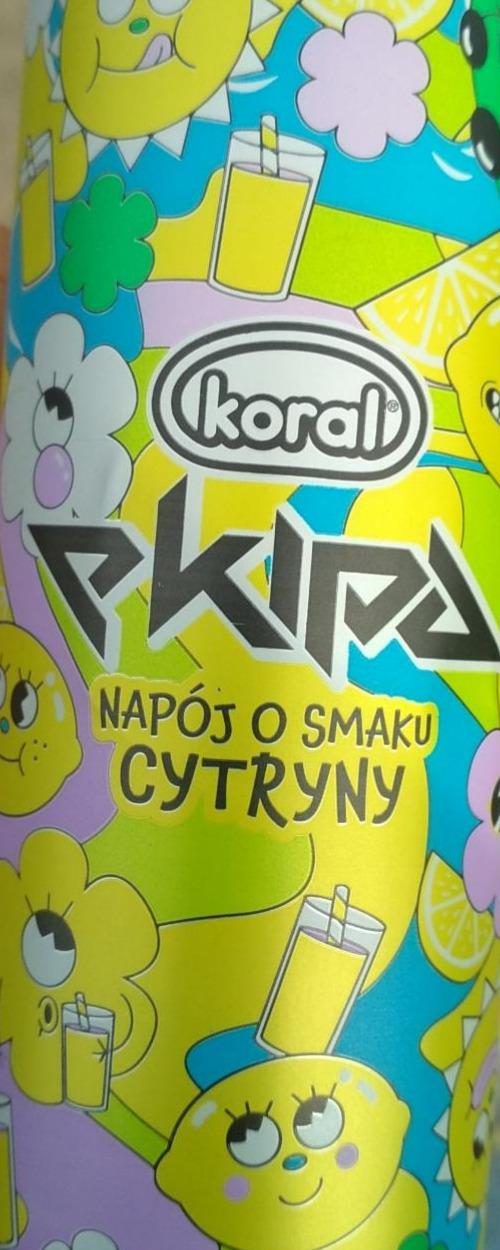 Zdjęcia - Ekipa napój o smaku cytryny Koral