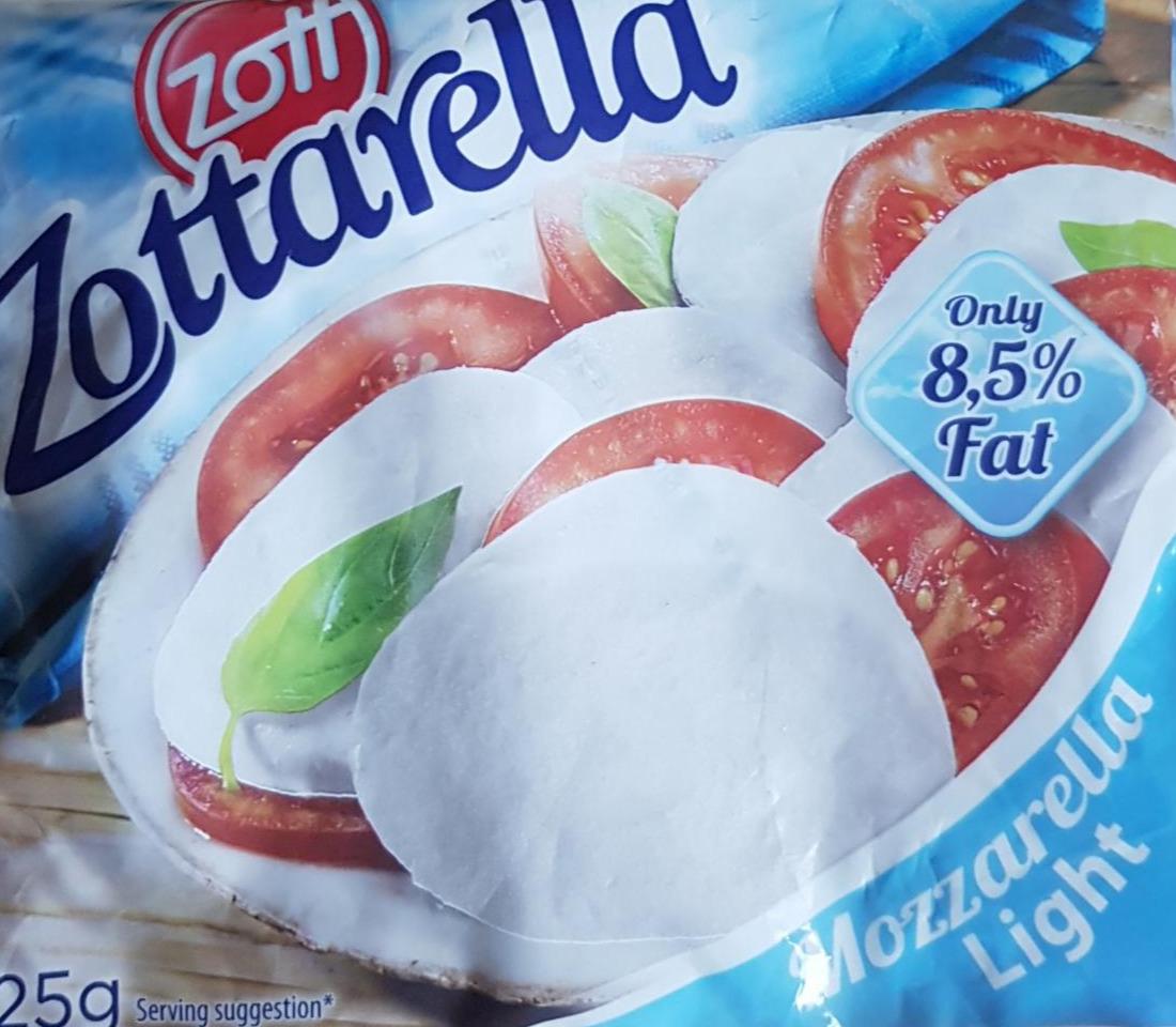 Zdjęcia - Zott Zottarella Light Ser mozzarella 125 g