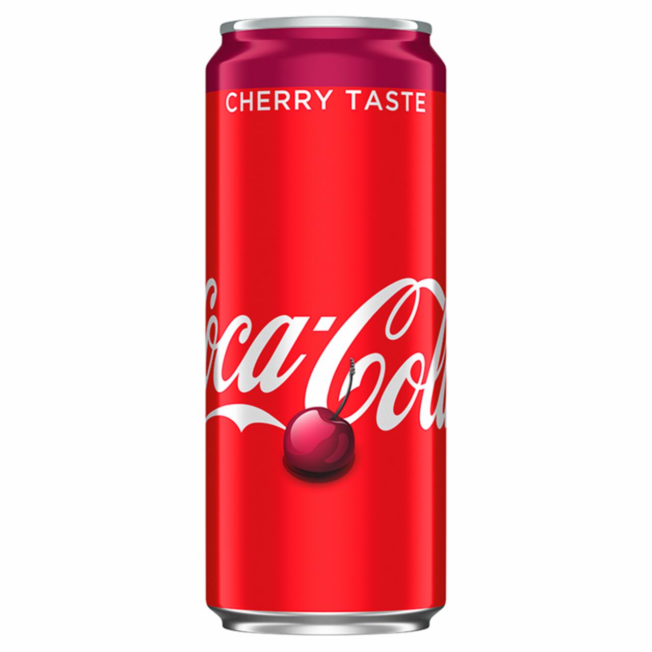 Zdjęcia - Coca-Cola Cherry Napój gazowany 330 ml