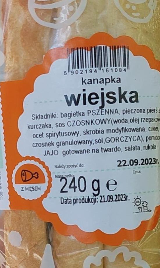 Zdjęcia - Kanapka Wiejska Ślimak