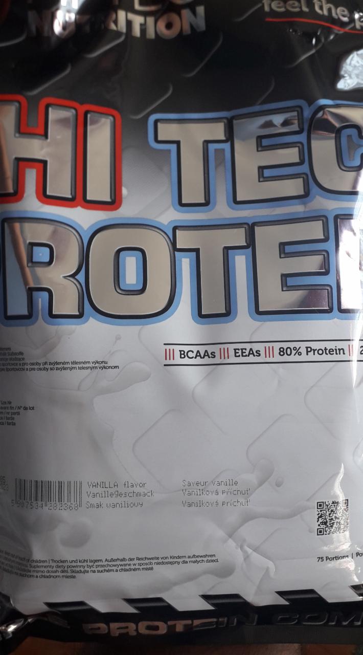 Zdjęcia - hi tec protein vanilia truskawka banan