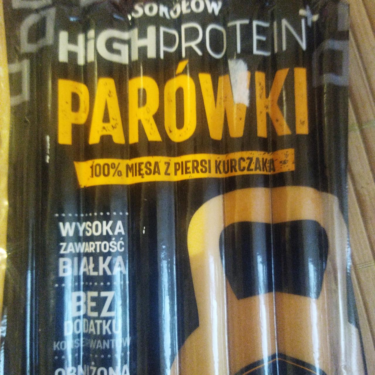 Zdjęcia - Highprotein parówki Sokołów