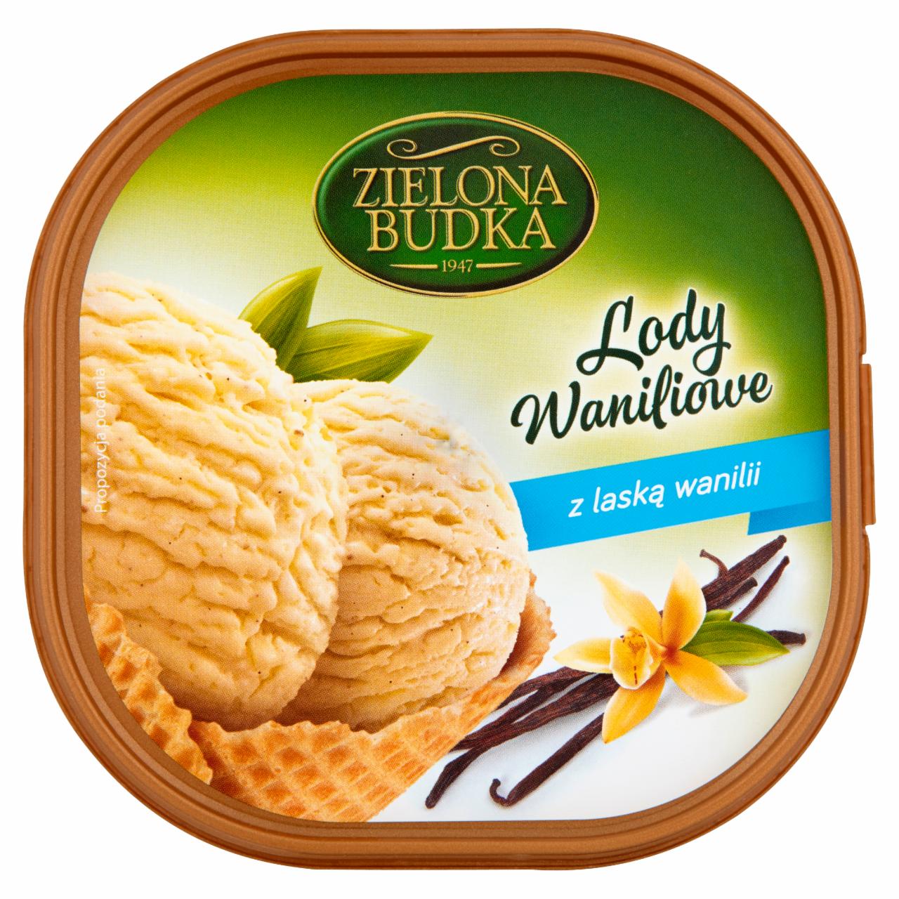 Zdjęcia - Zielona Budka Lody waniliowe z laską wanilii 500 ml