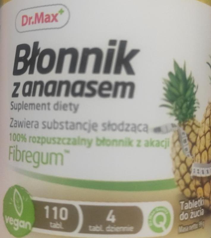 Zdjęcia - Błonnik z ananasem Dr.max