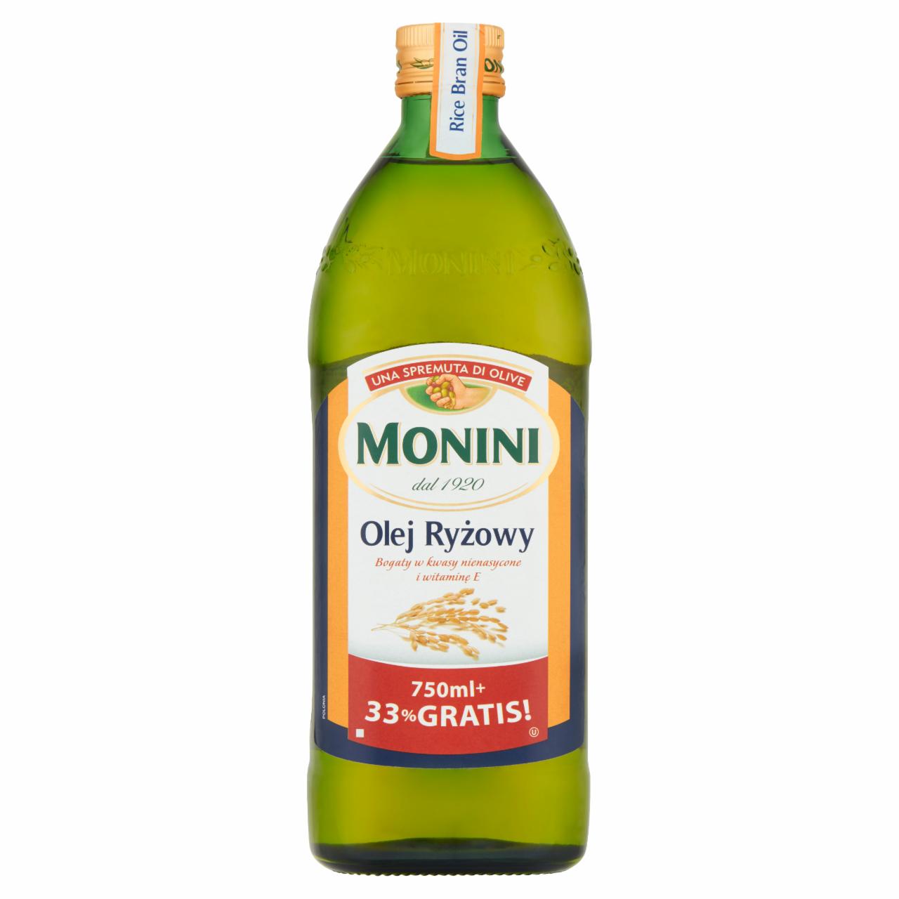 Zdjęcia - Monini Olej ryżowy 1000 ml