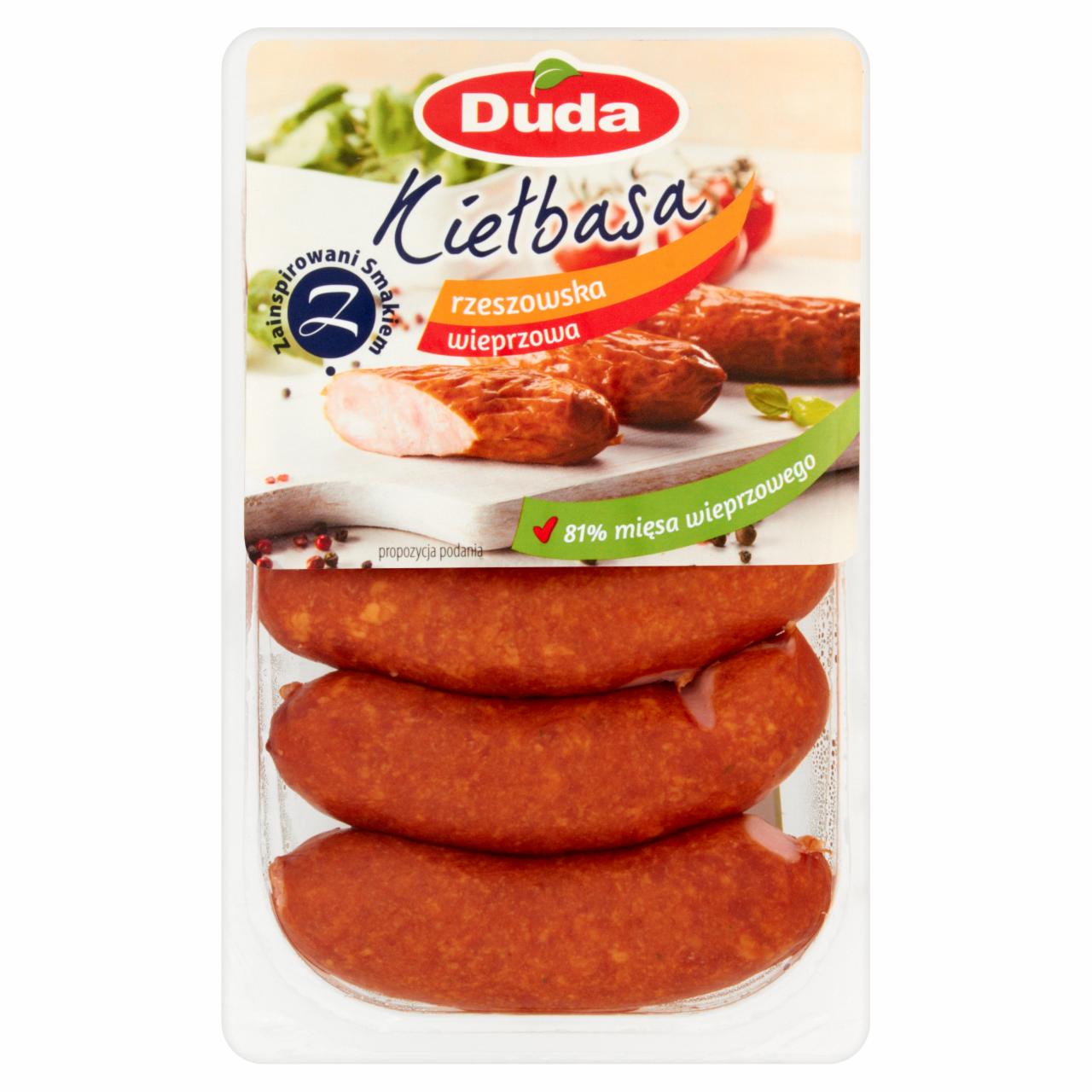 Zdjęcia - Duda Kiełbasa rzeszowska wieprzowa 420 g