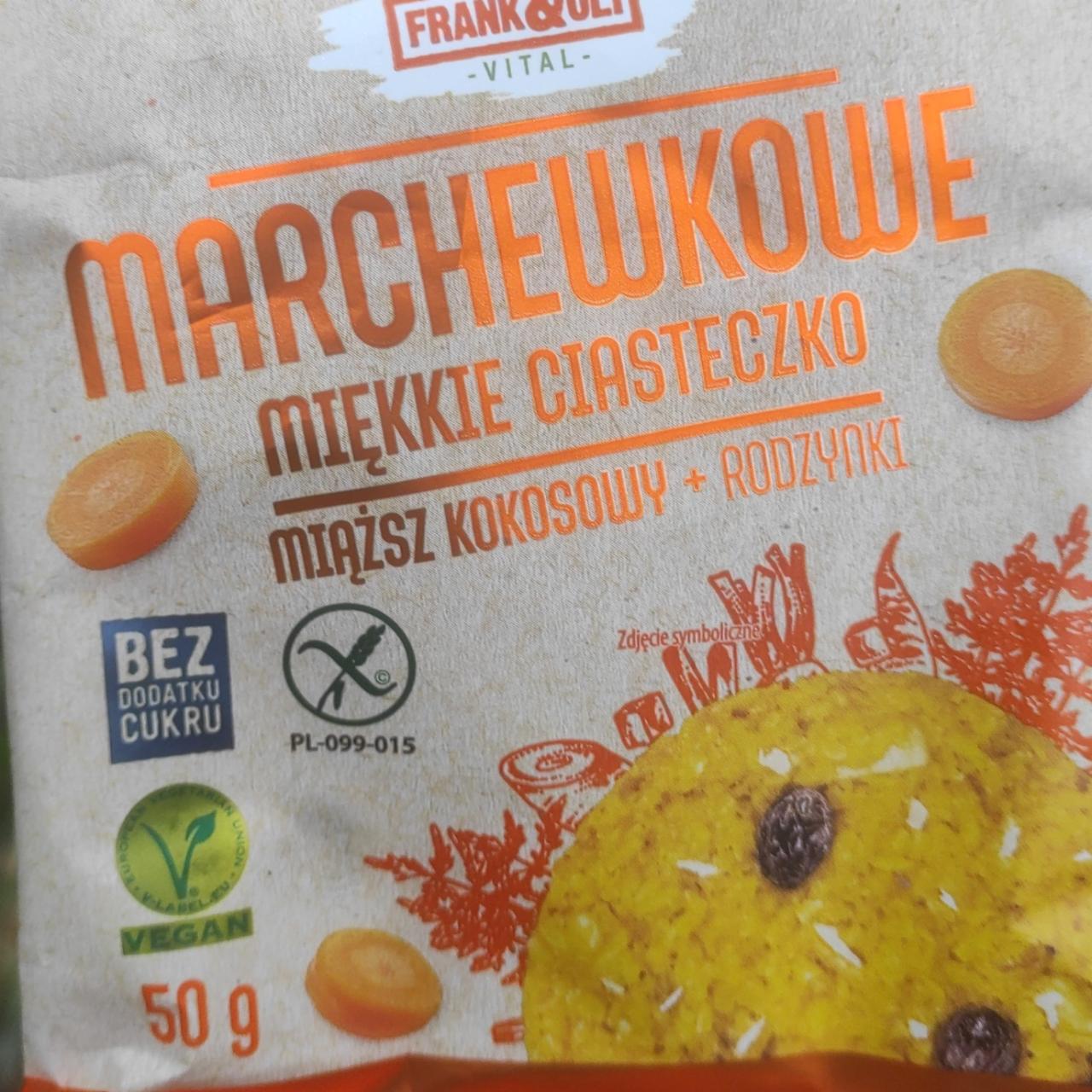 Zdjęcia - Marchewkowe miekkie ciasteczko Frank&Oli