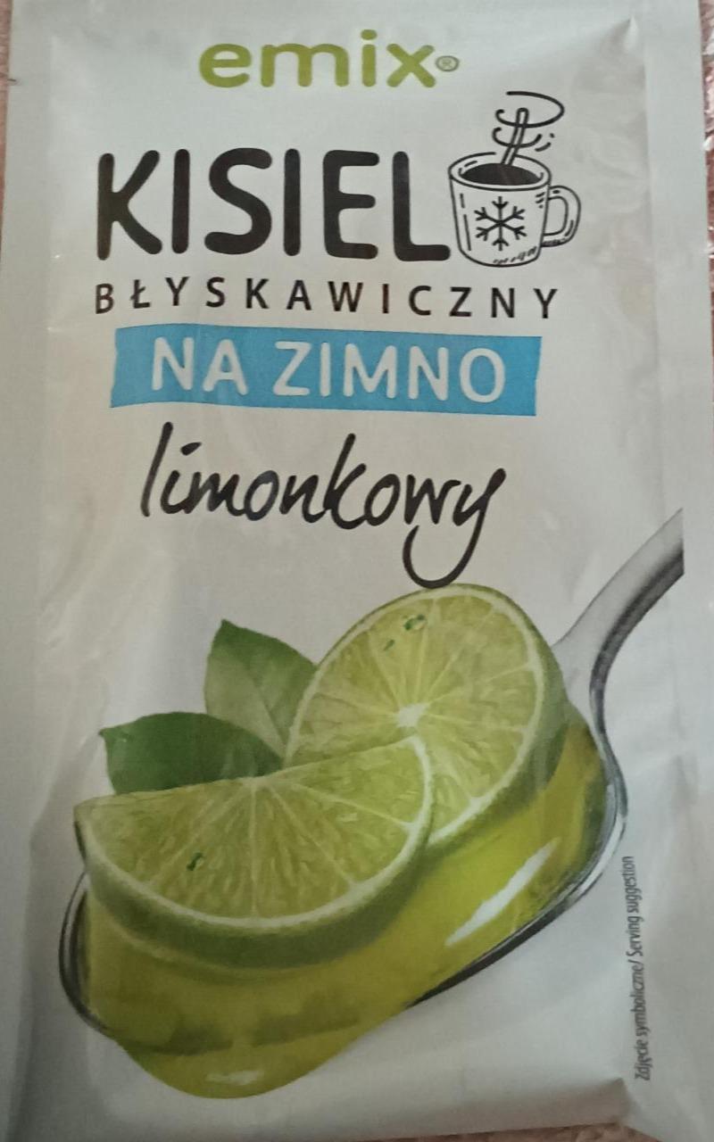 Zdjęcia - Kisiel błyskawiczny na zimno limonkowy Emix