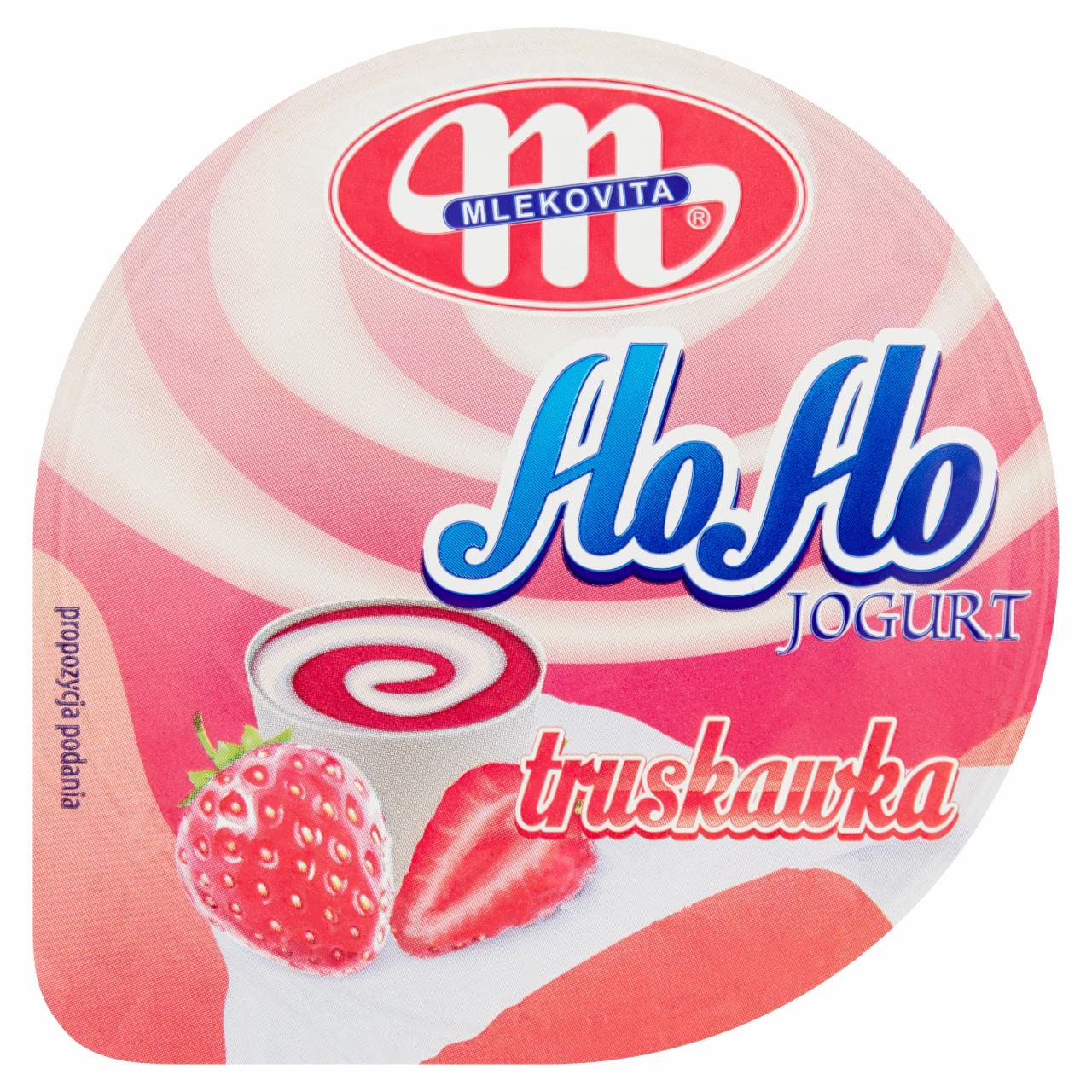 Zdjęcia - Mlekovita HoHo Jogurt truskawka 100 g