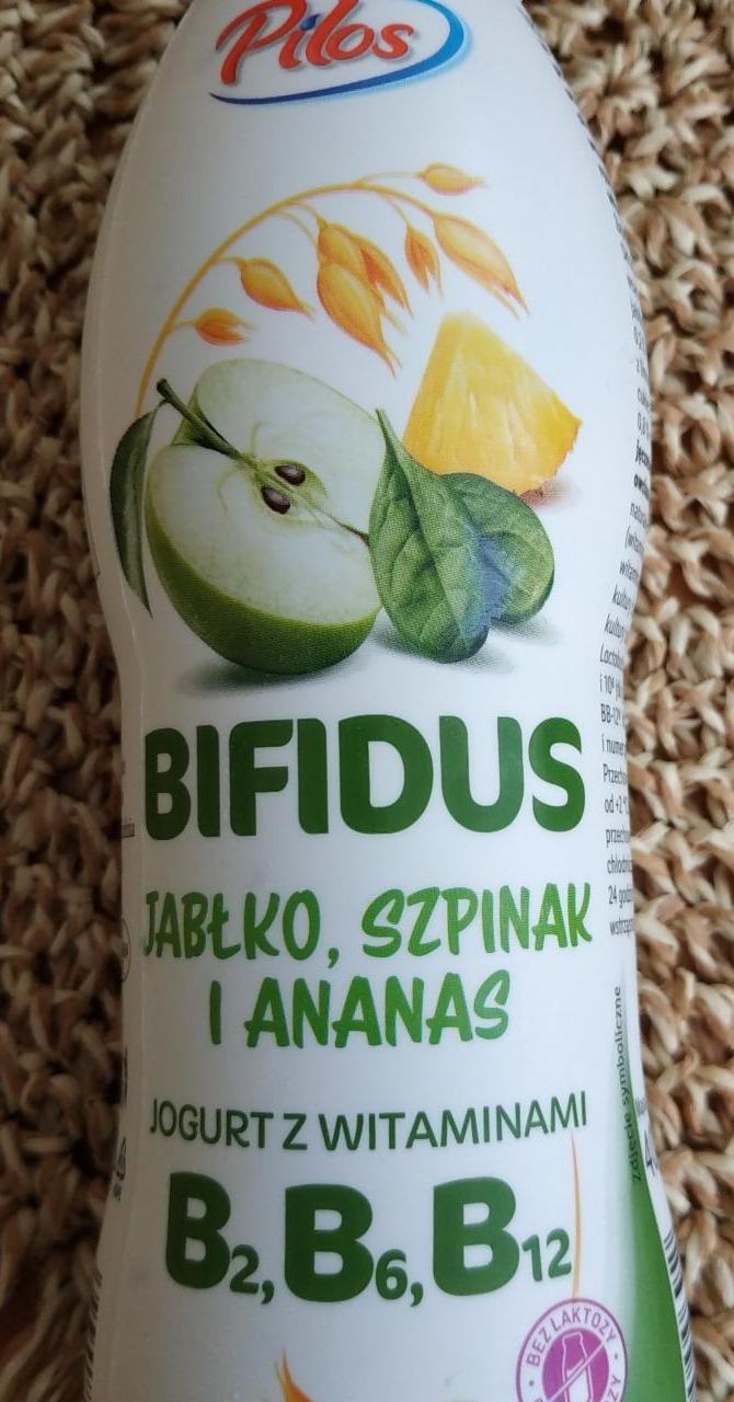 Zdjęcia - Bifidus jabłko szpinak i ananas Pilos