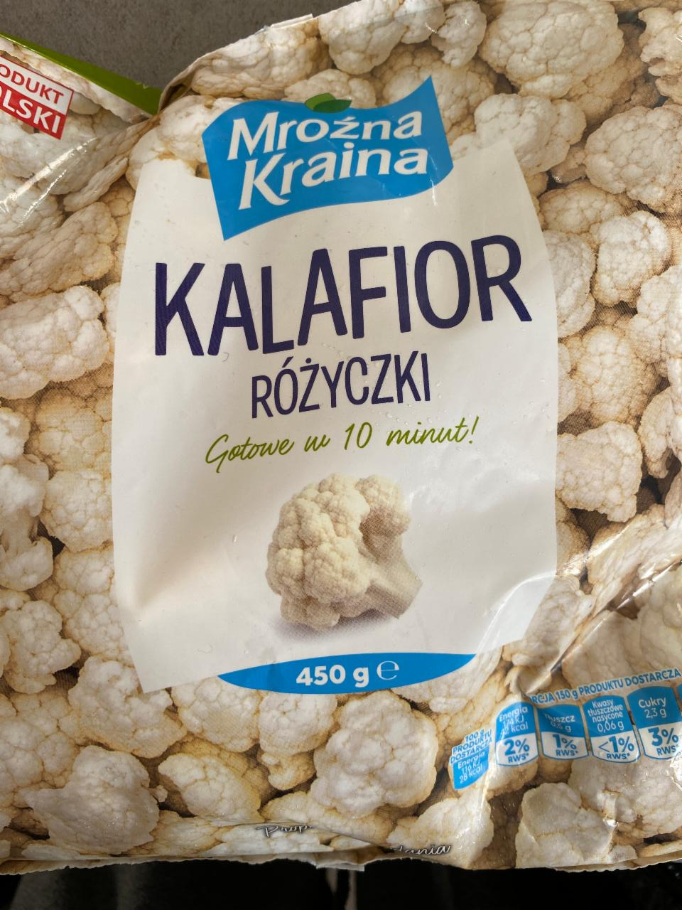 Zdjęcia - Kalafior różyczki Mroźna kraina