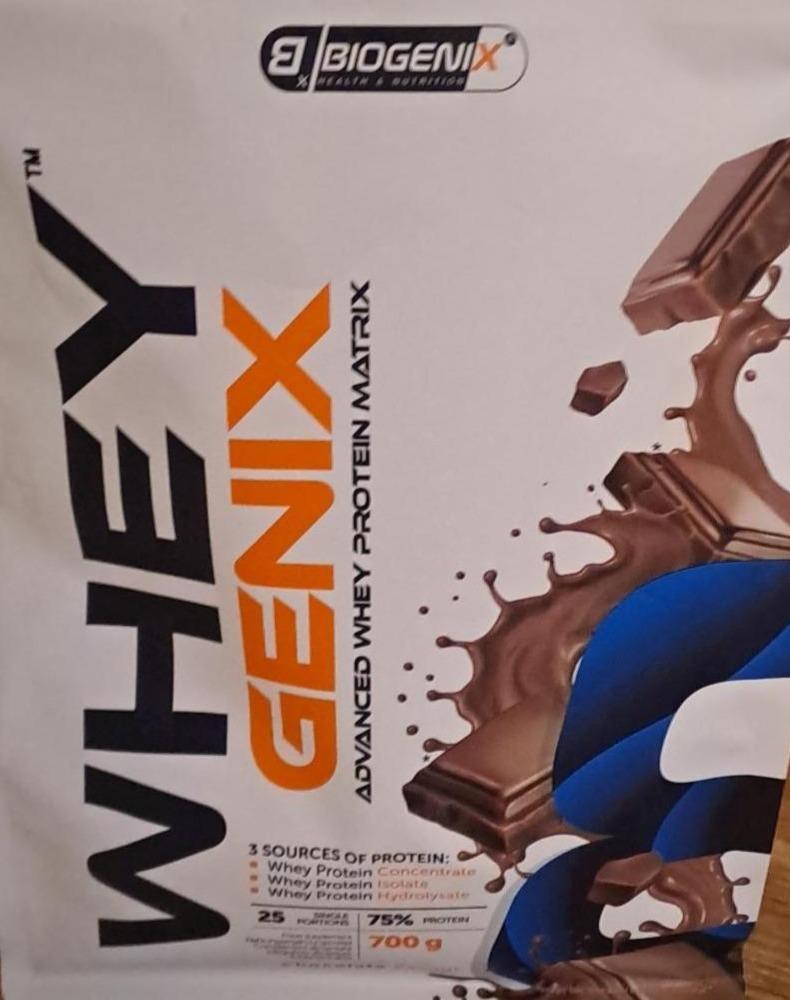 Zdjęcia - Whey genix odżywka białkowa o smaku czekoladowym Biogenix