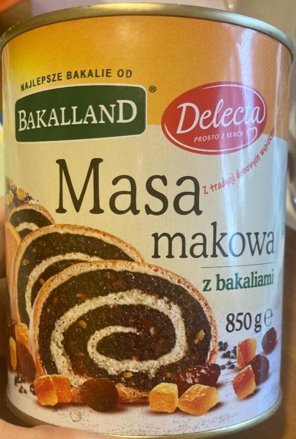 Zdjęcia - Masa Makowa z bakaliami Bakalland