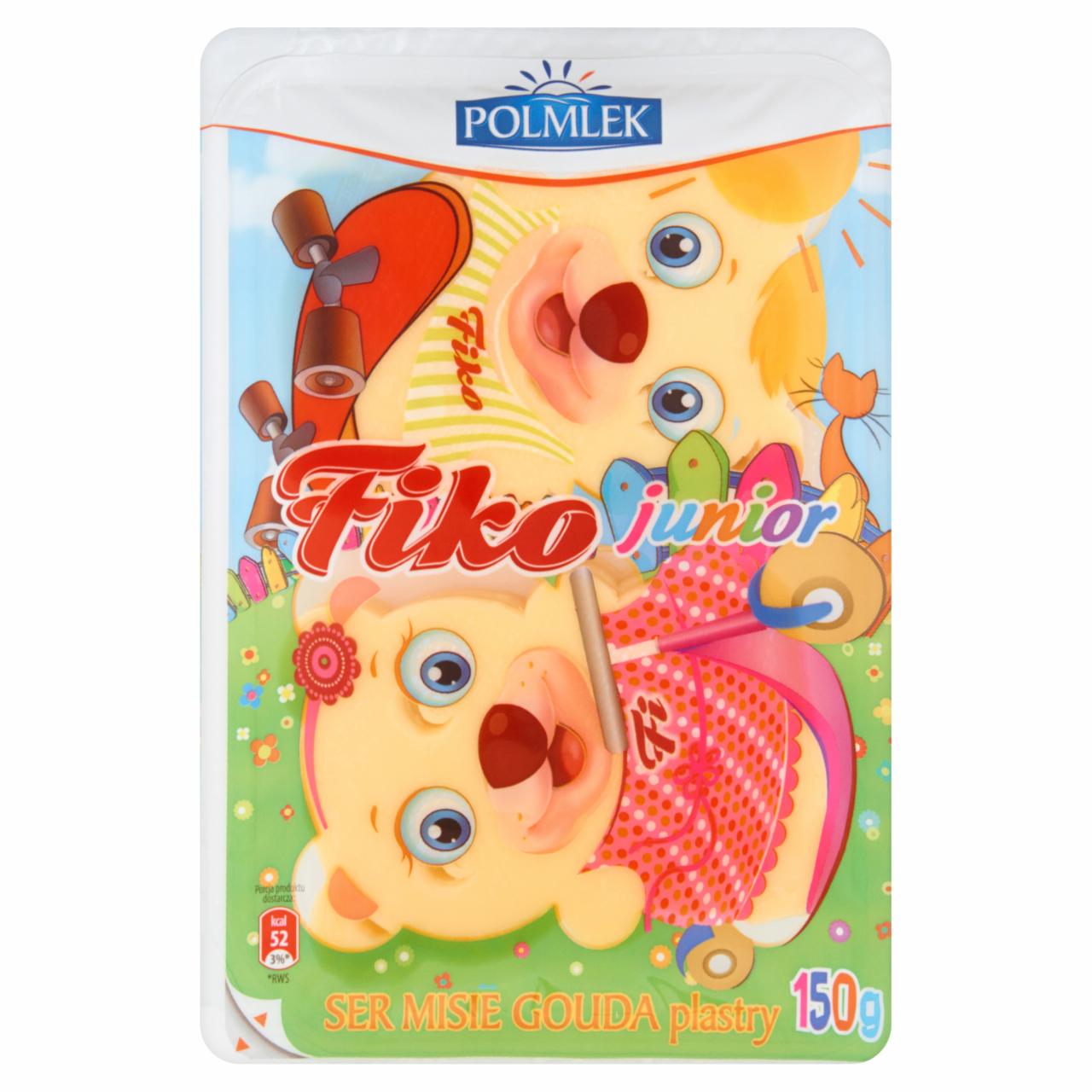 Zdjęcia - Fiko Junior Ser misie gouda plastry 150 g