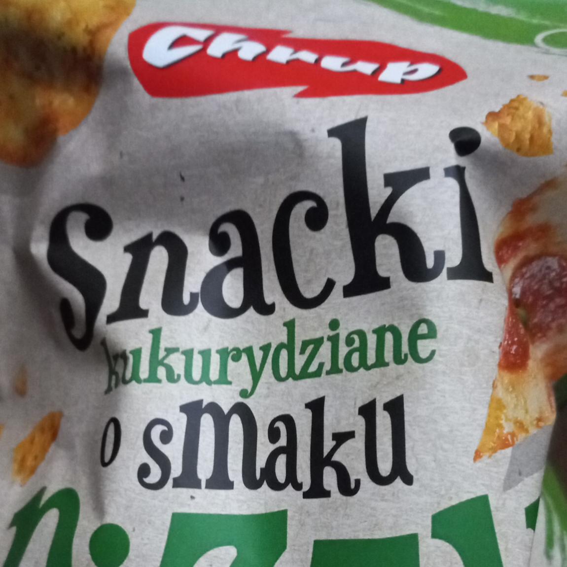 Zdjęcia - snacki kukurydziane o smaku pizzy Chrup