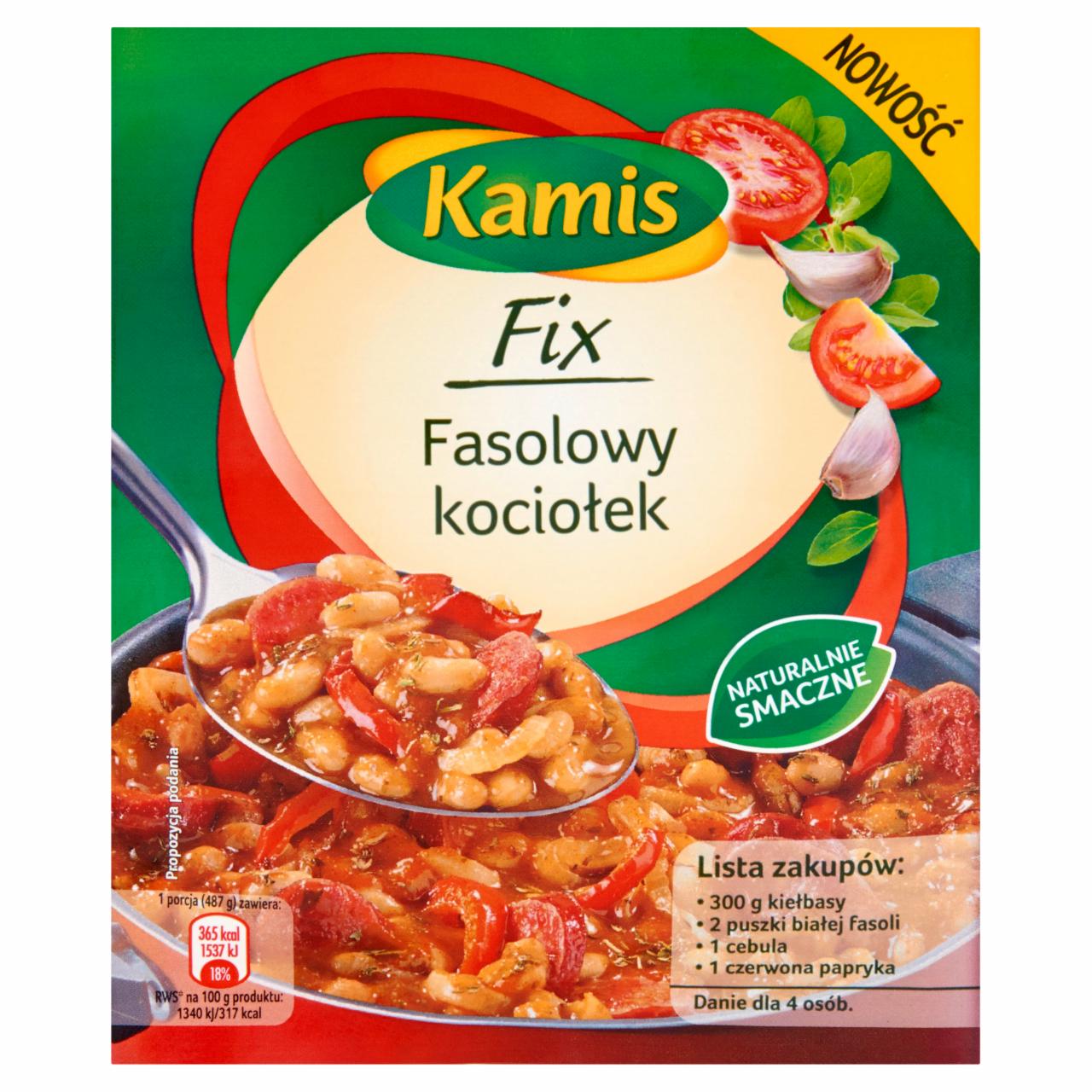 Zdjęcia - Kamis Fix Fasolowy kociołek 38 g