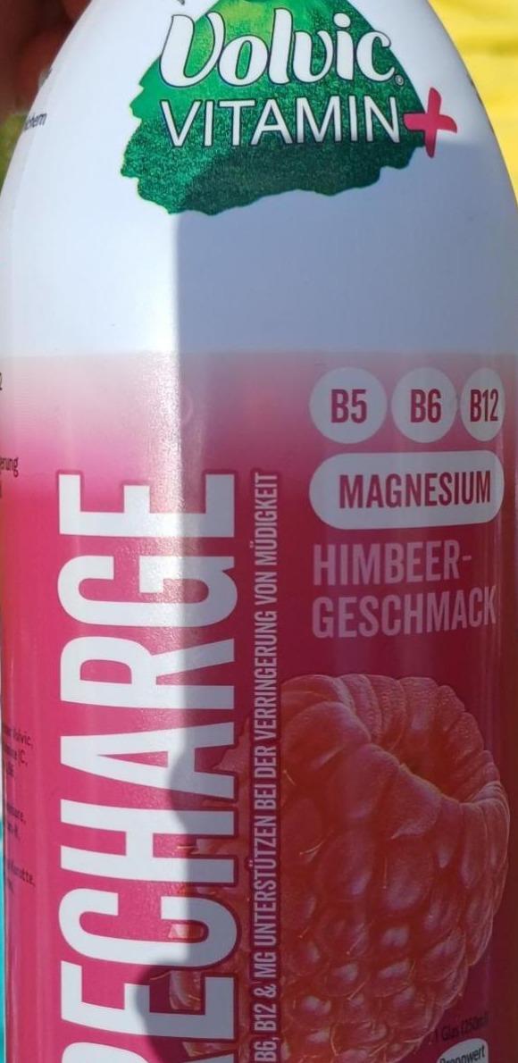 Zdjęcia - Recharge himbeer-geschmack Volvic vitamin+