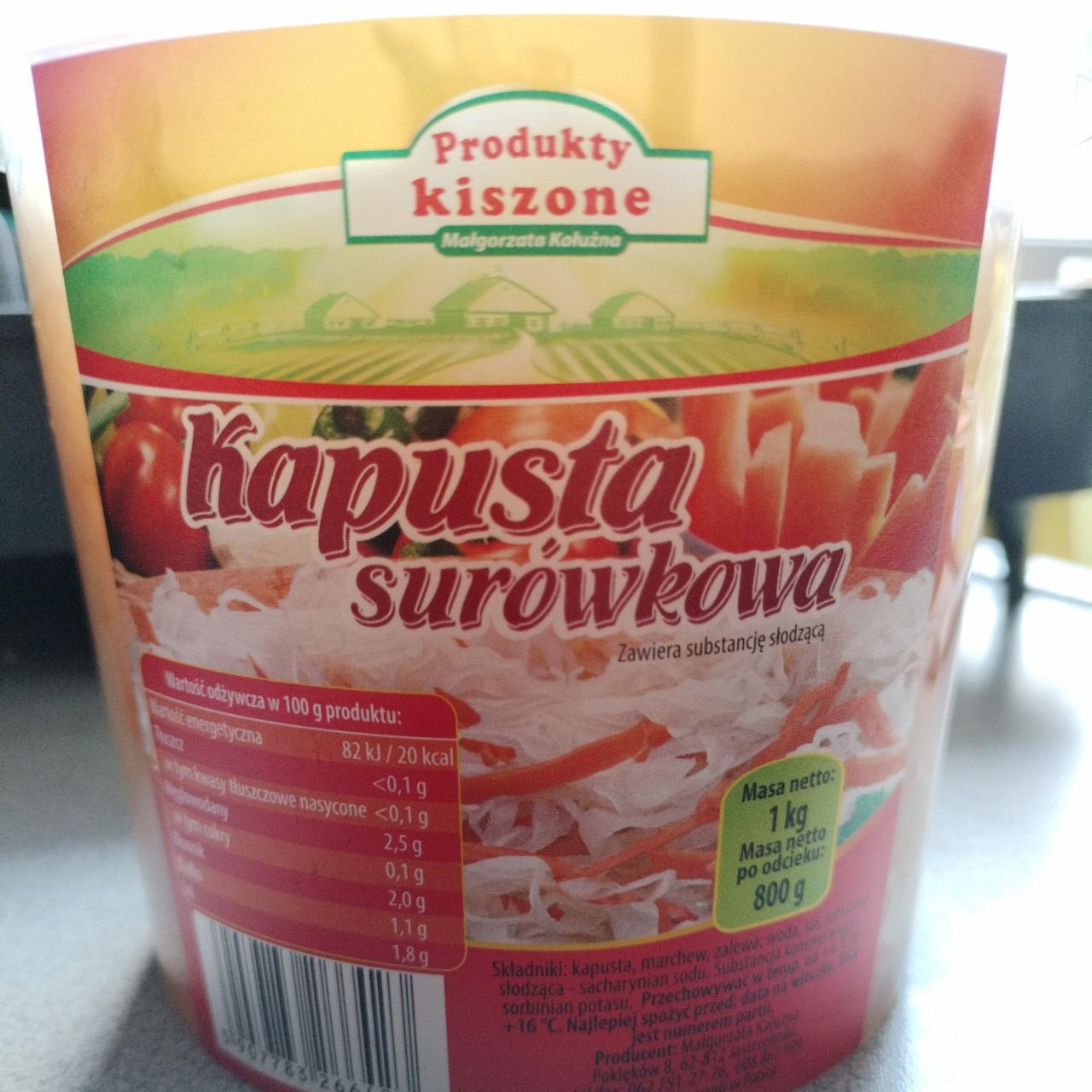 Zdjęcia - kapusta surówkowa Produkty kiszone