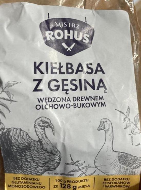 Zdjęcia - Kiełbasa z gęsiną Ruhus