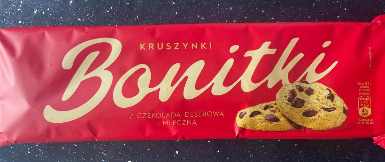 Zdjęcia - Kruszynki z czekoladą deserową i mleczną Bonitki