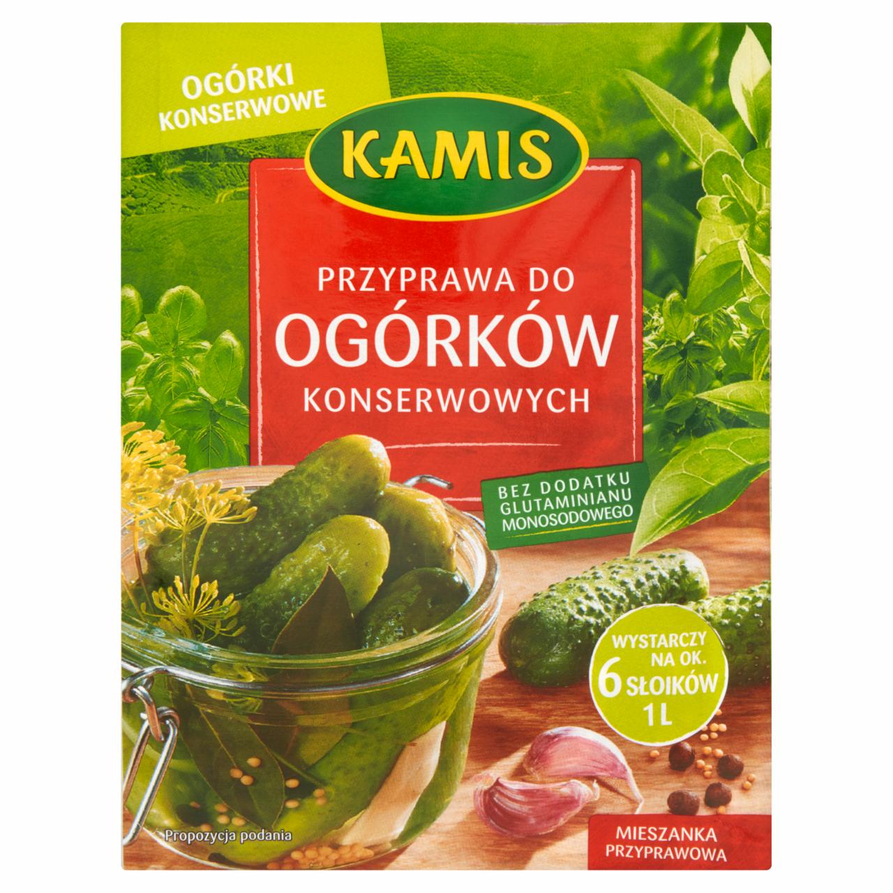 Zdjęcia - Kamis Przyprawa do ogórków konserwowych Mieszanka przyprawowa 35 g