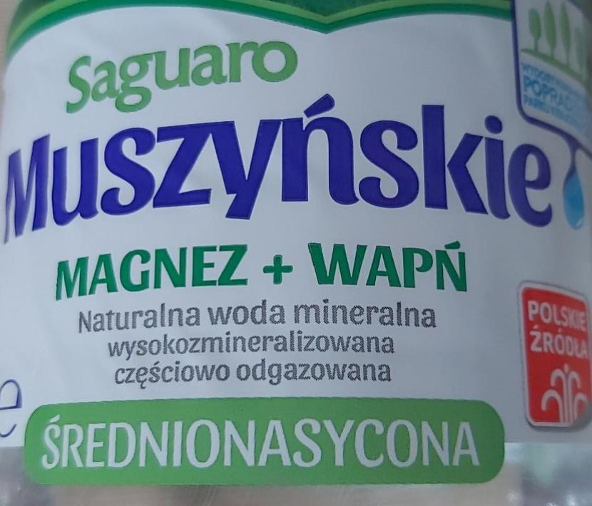 Zdjęcia - Saguaro Muszyńskie magnez+wapń