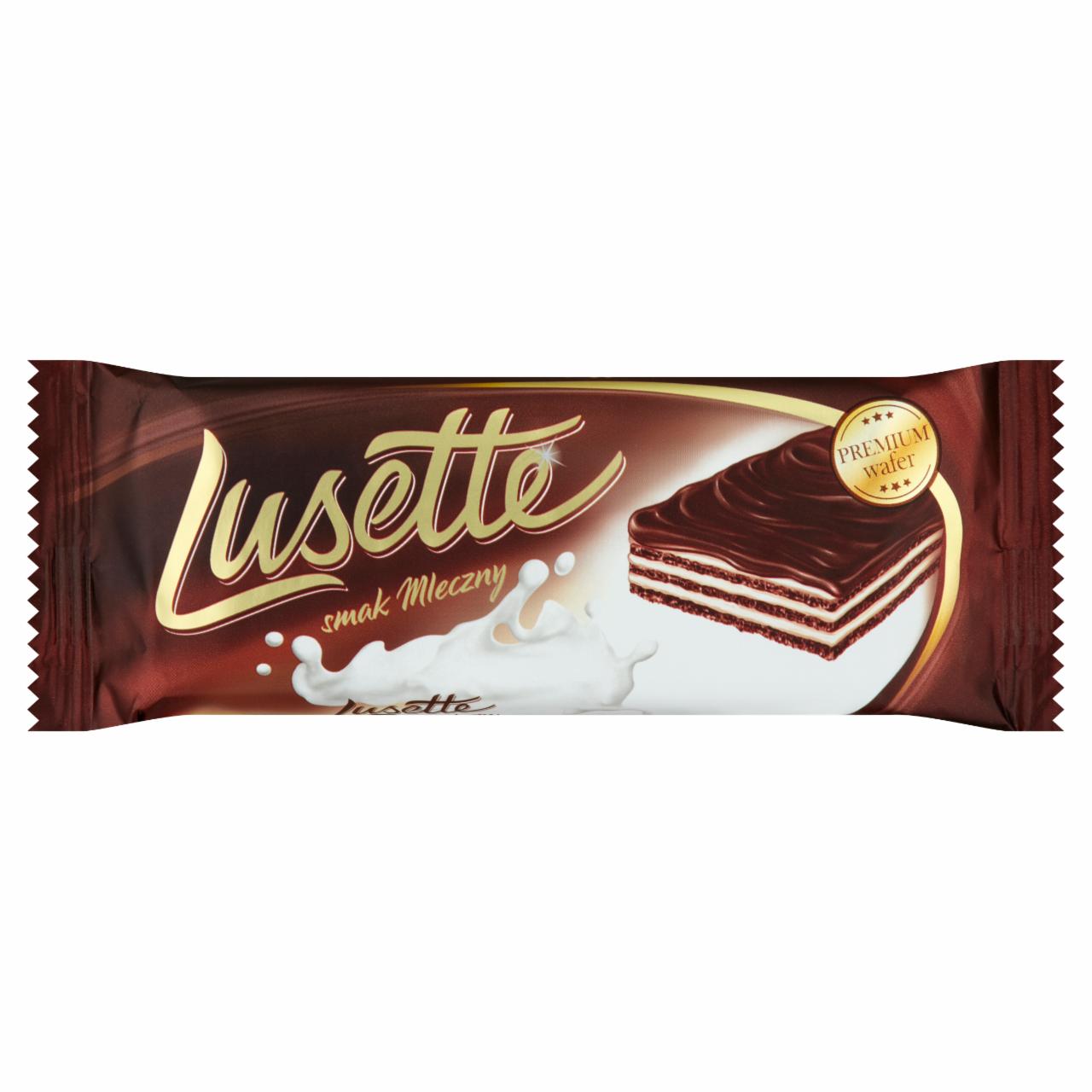 Zdjęcia - Lusette Kruchy wafelek smak czekoladowy 50 g