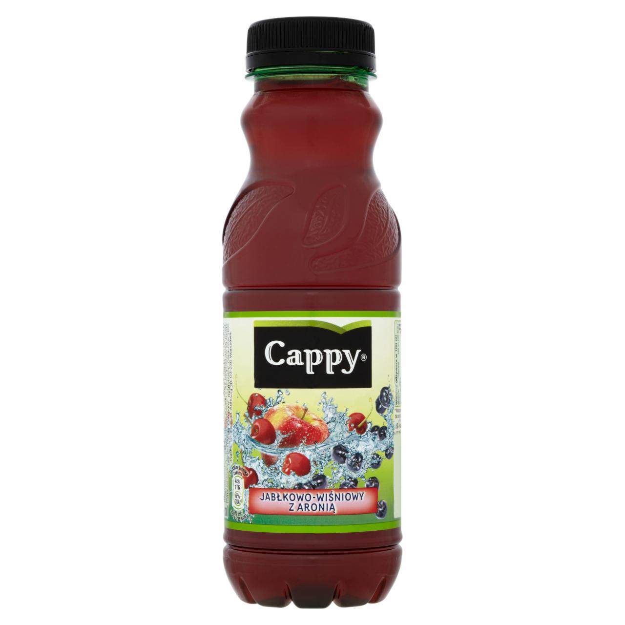 Zdjęcia - Cappy Napój niegazowany jabłkowo-wiśniowy z aronią 330 ml