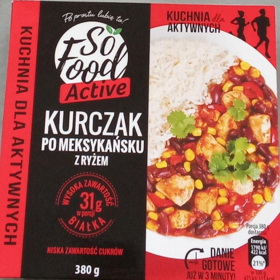 Zdjęcia - Kurczak po meksykańsku z ryżem So Food