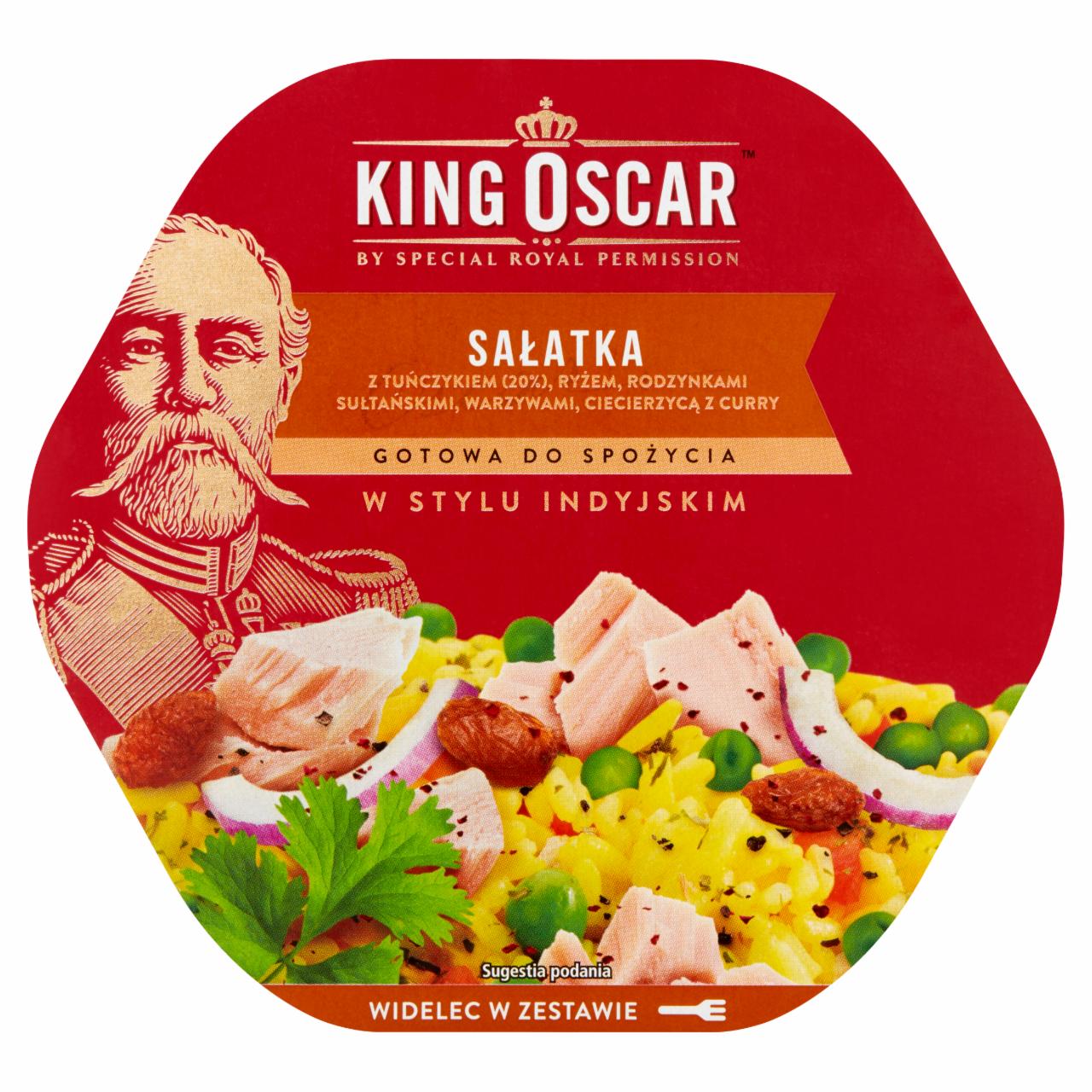 Zdjęcia - King Oscar Sałatka z tuńczykiem w stylu indyjskim 220 g