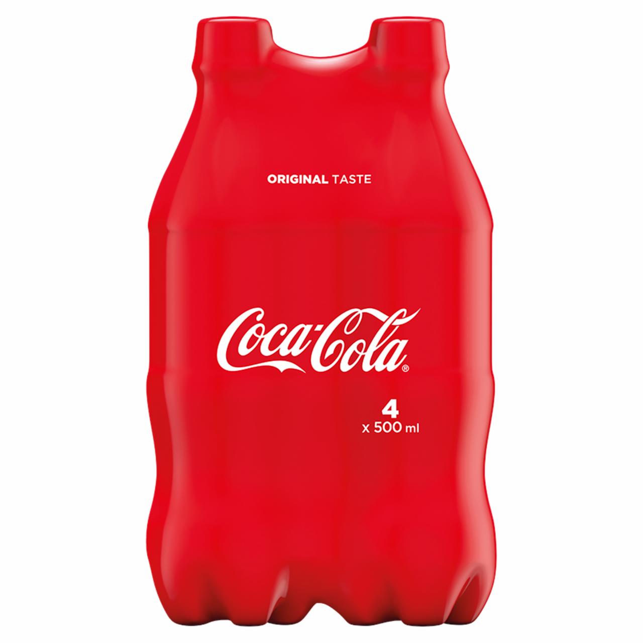 Zdjęcia - Coca-Cola Napój gazowany 4 x 500 ml