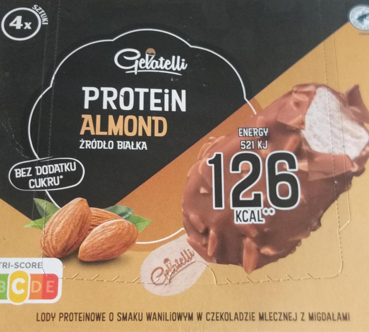 Zdjęcia - protein almond Gelatelli