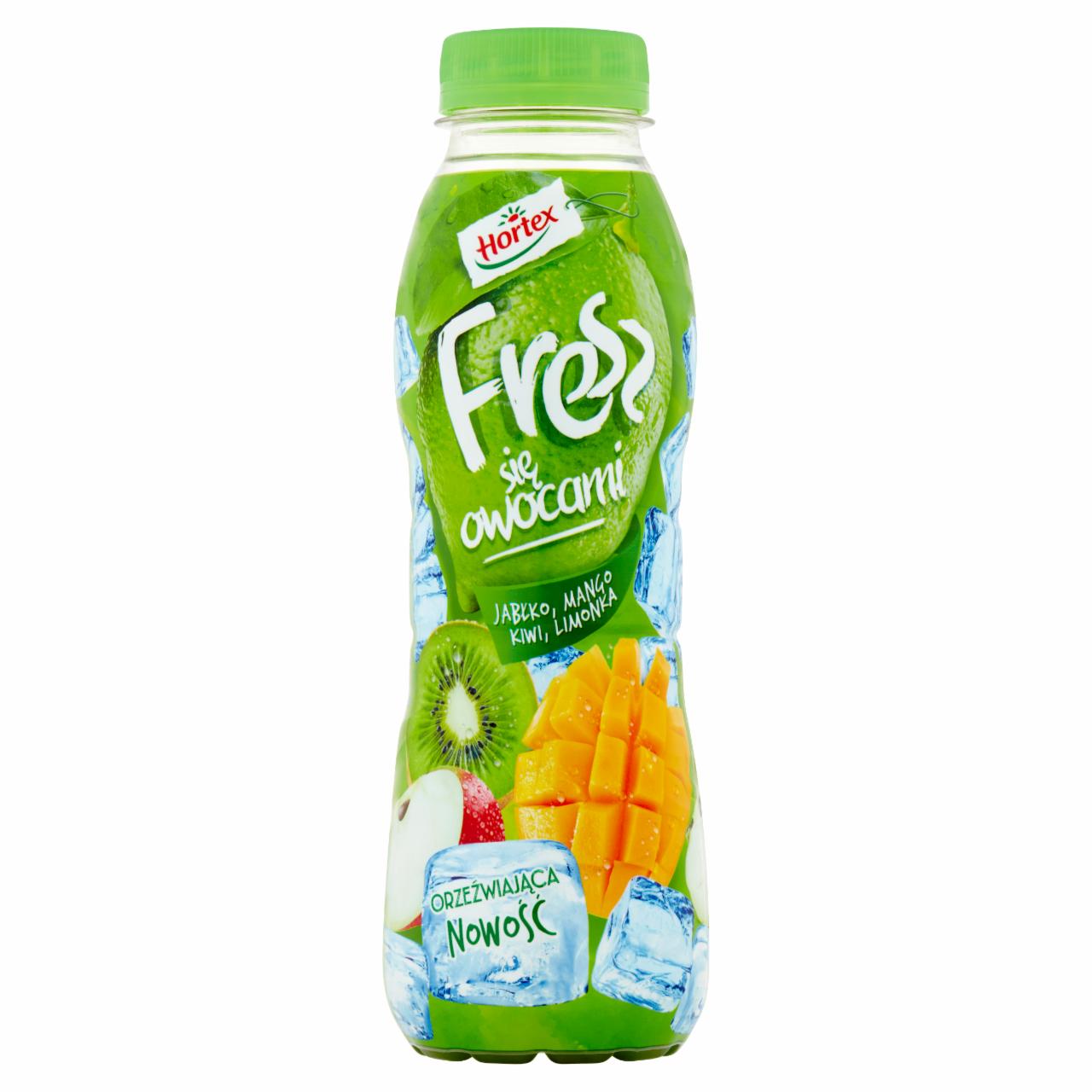 Zdjęcia - Hortex Fresz Napój wieloowocowy jabłko mango kiwi limonka 400 ml