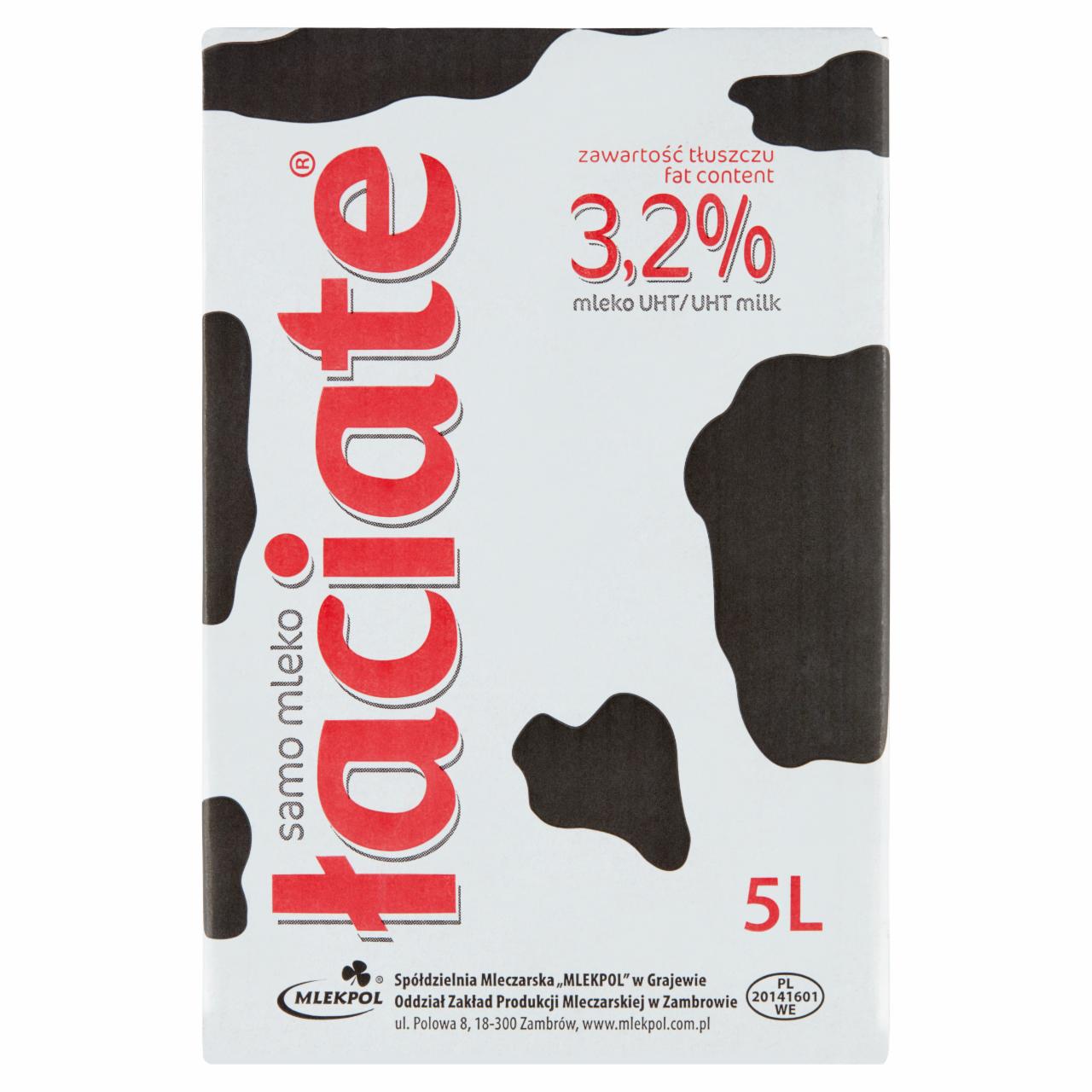 Zdjęcia - Łaciate Mleko UHT 3,2% 5 l