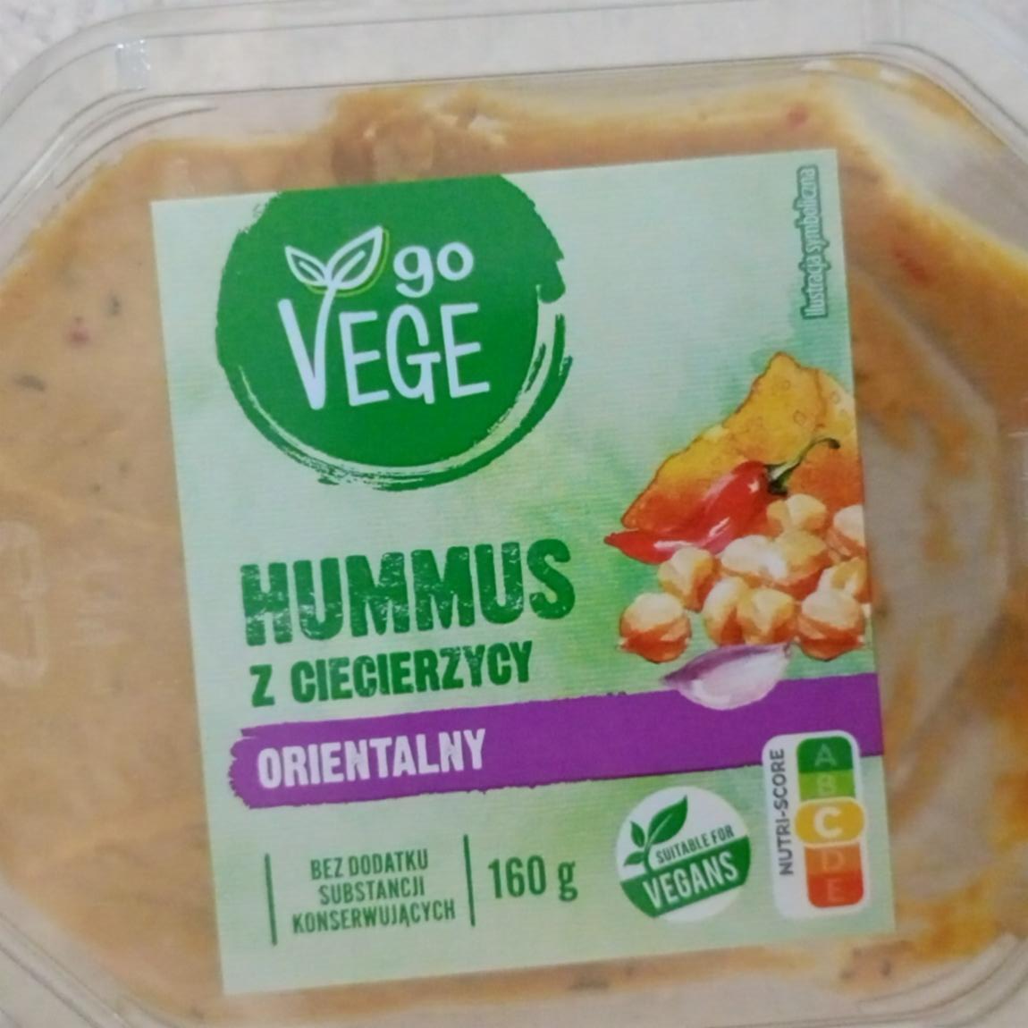 Zdjęcia - Hummus z ciecierzycy orientalny Go Vege