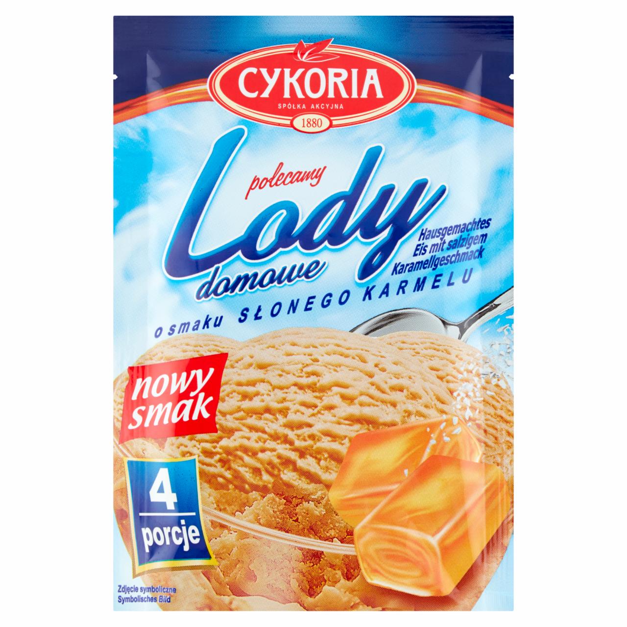 Zdjęcia - Cykoria Lody domowe o smaku słonego karmelu 60 g