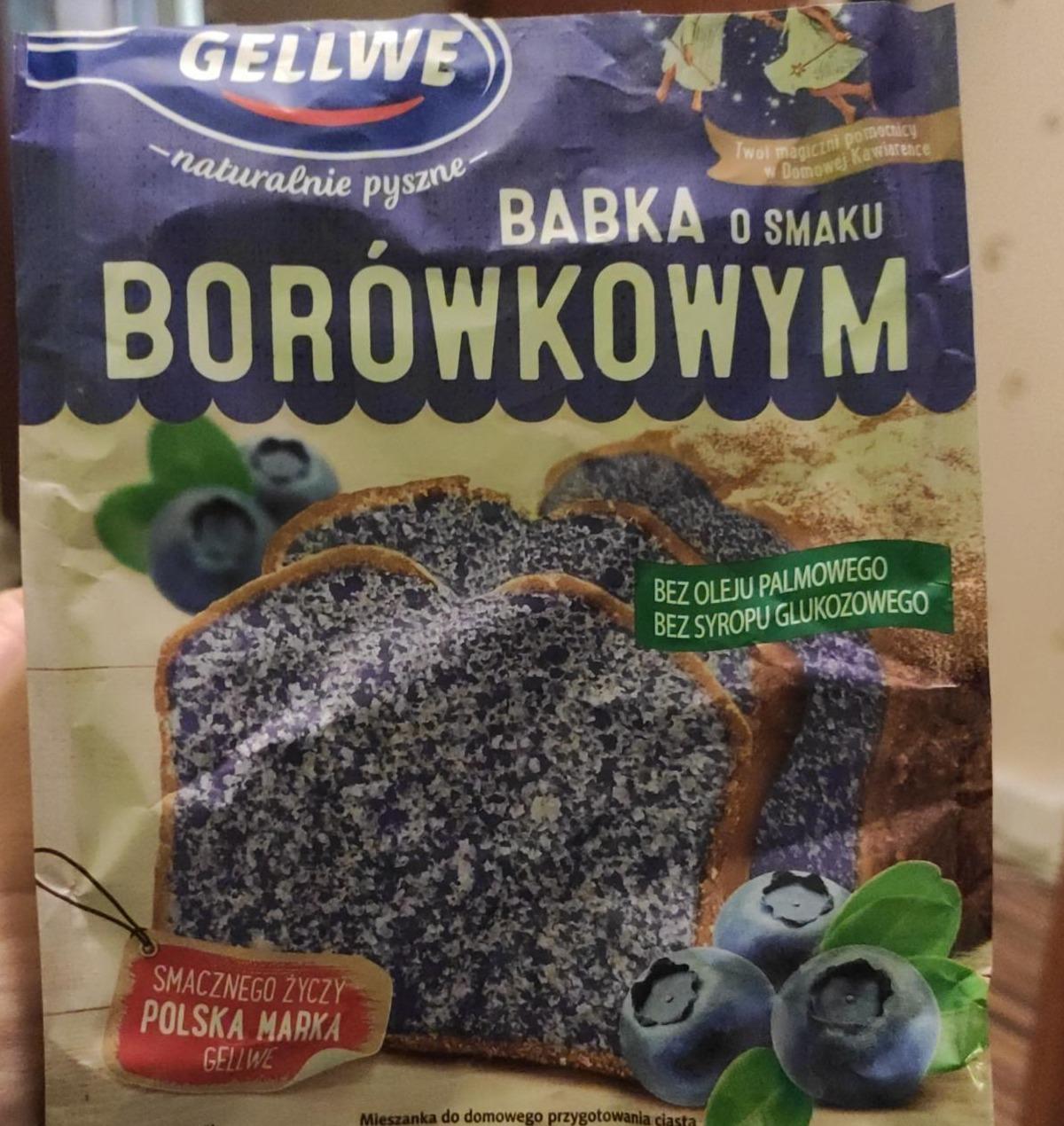 Zdjęcia - Babka o smaku borówkowym Gellwe