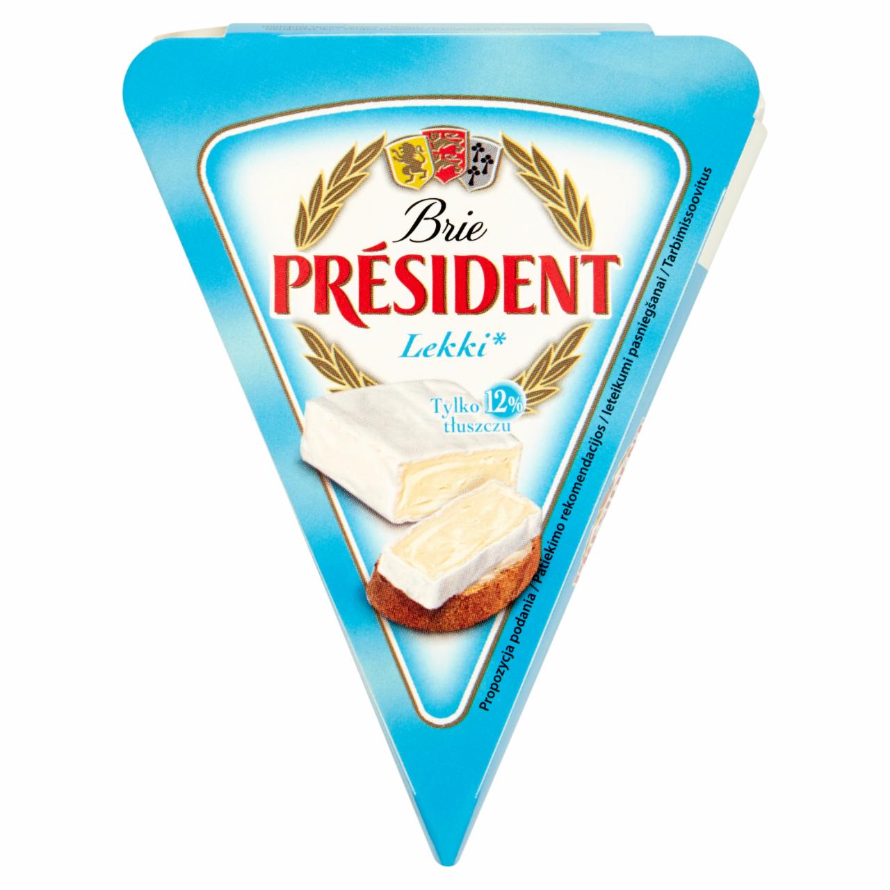 Zdjęcia - Président Ser Brie lekki 125 g