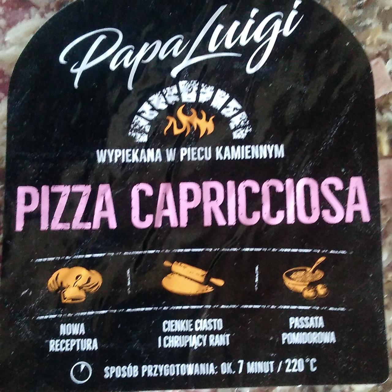 Zdjęcia - Pizza capricciosa Papa Luigi