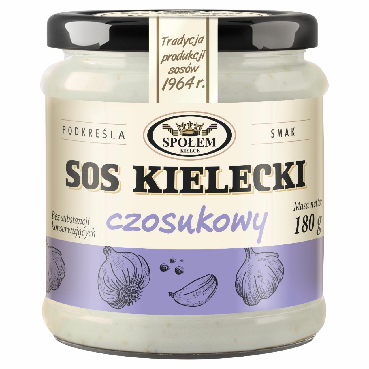 Zdjęcia - Sos Kielecki Sos czosnkowy 180 g