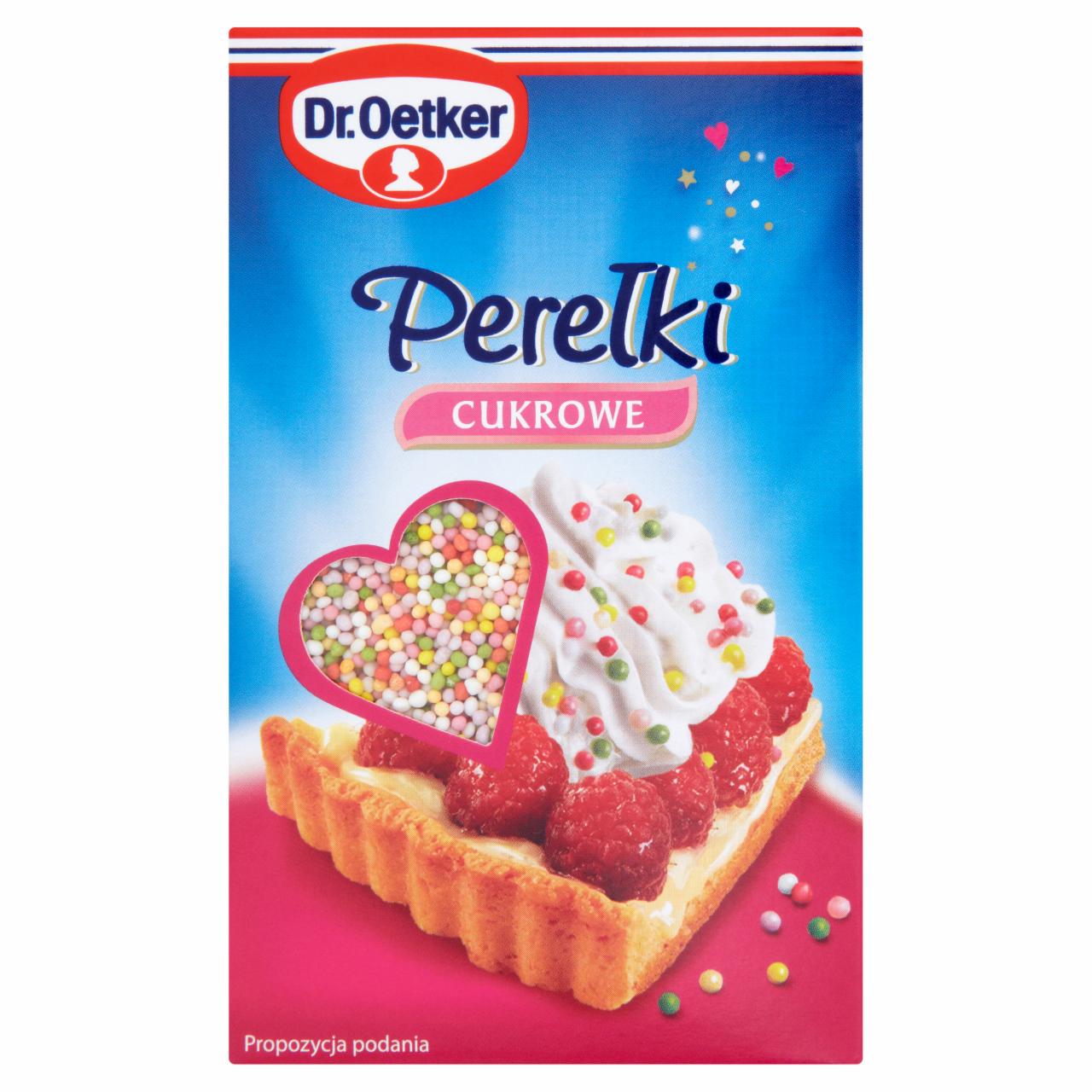 Zdjęcia - Dr. Oetker Perełki cukrowe 80 g